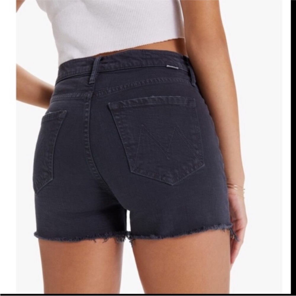 NWT MOTHER The Dazzler Front Yoke Short Fray Size 24 - Picture 2 of 7